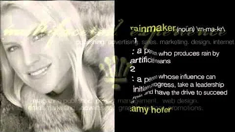 rainmaker: amy hofer