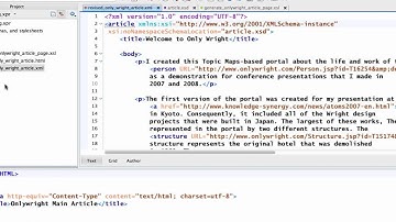 Demo:  XSLT for Publishing