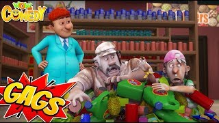 Chacha Bhatija Cartoon in Hindi | New Action Gags - 05 | New Cartoons | Wow Kidz Comedy
