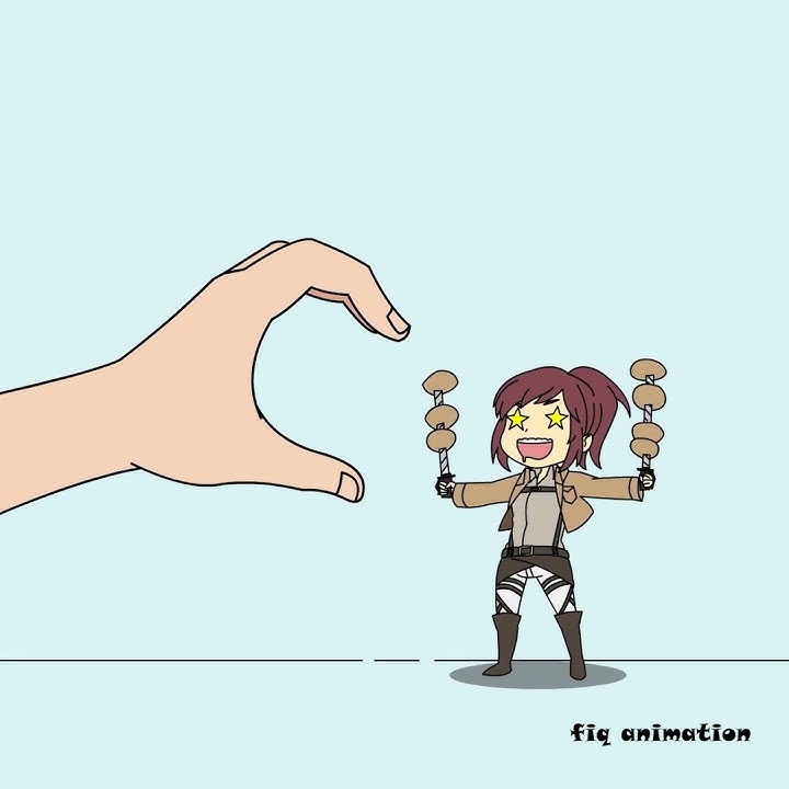 Attack on Titan Finger Heart - Fancy Refill