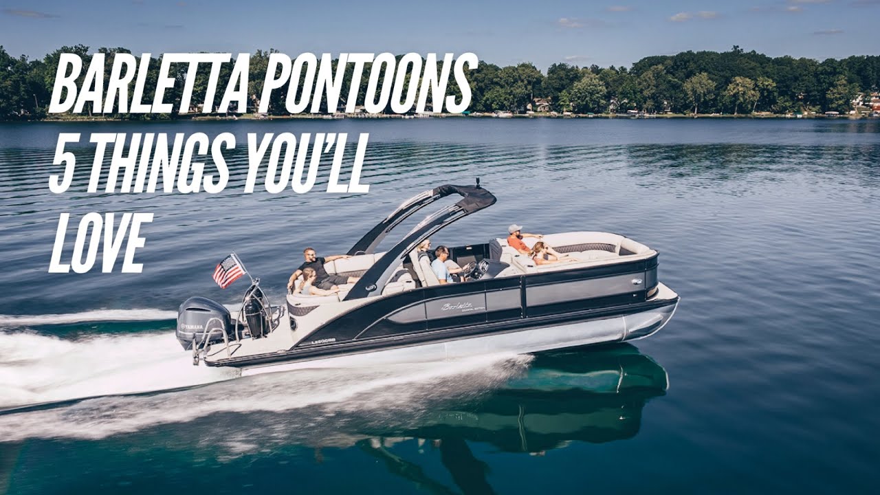 Barletta Pontoons  5 Features You'll Love! 