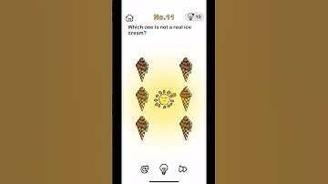 Brain Out Level 11 | Which one is not a real ice cream? #brainout #shorts