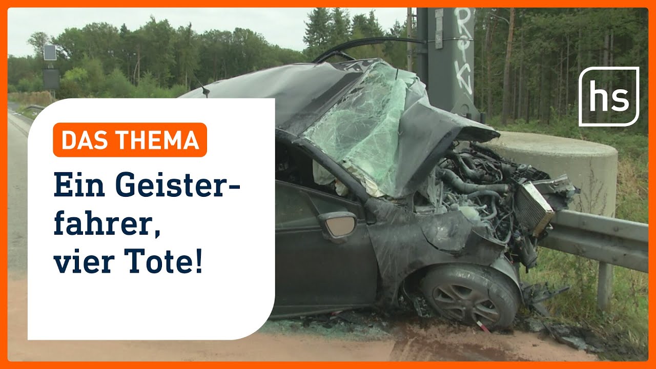 Geisterfahrer auf der A5 - Horror-Unfall bei Friedberg | hessenschau
