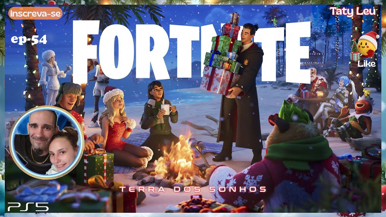 Fortnite - Capítulo Sete - Temporada 1 PS5 ep-54😊😉Ambos - Comédias Jogos
