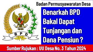 Anggota BPD Dapat Tunjangan dan Dana Pensiun ? Ini Faktanya ‼️ @kangedibae