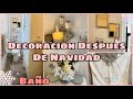 MI PRIMER VIDEO 2021! DECORACION DESPUÉS DE NAVIDAD EN MI BAÑO! LIMPIEZA, IDEAS PARA BAÑO PEQUEÑO!