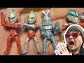 食玩66アクションウルトラマン全高66mmのアクションフィギュア、ウルトラセブン・バルタン星人・ウルトラマン・ギンガストリウム