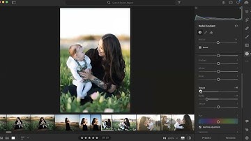 Using The Radial Gradient Tool in Lightroom | Dallas Family Photography