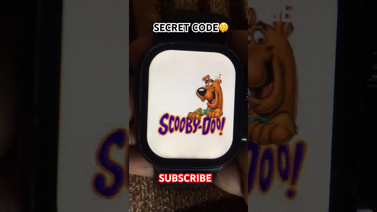 SCOOBY DOO IN T900 ULTRA WATCH😱😱🤯🤯