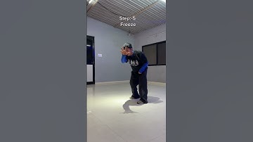 Top Rock Footwork freeze Routine