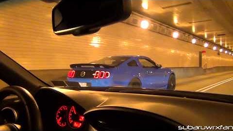 Insanely LOUD Mustang GT Tunnel Acceleration!