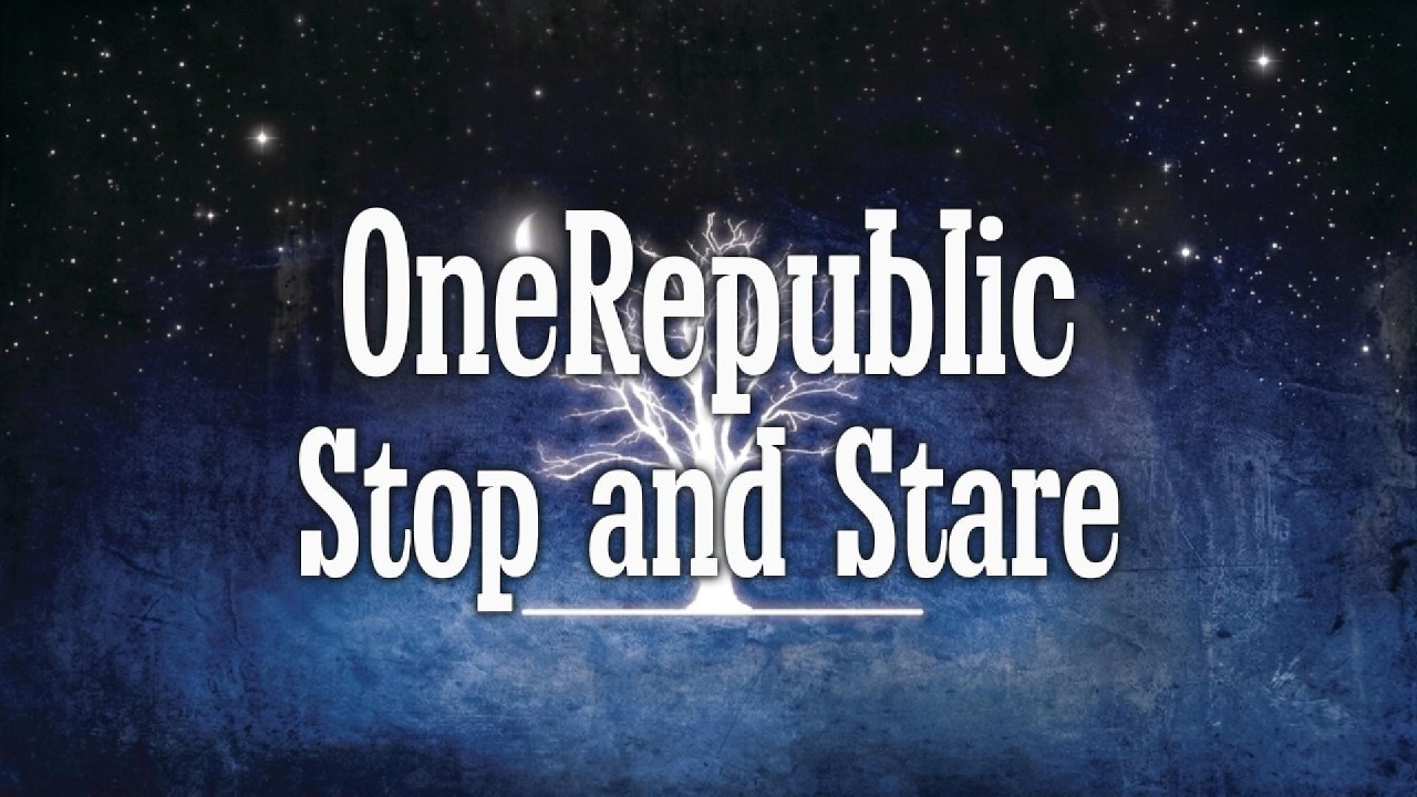 OneRepublic - Stop and Stare(Karaoke with backing vocals) - YouTube
