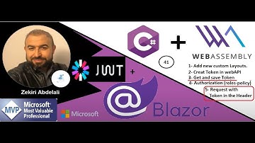 Blazor 41 :(JWT 4) Save Token and send a header token
