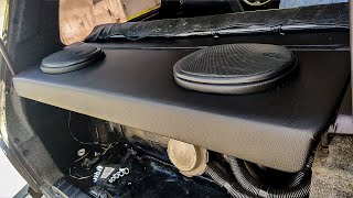 видео: Акустическая полка в багажник НИВА 4х4, надежно и красиво. doRABOTKA картинка: Акустическая полка в багажник НИВА 4х4, надежно и красиво. doRABOTKA