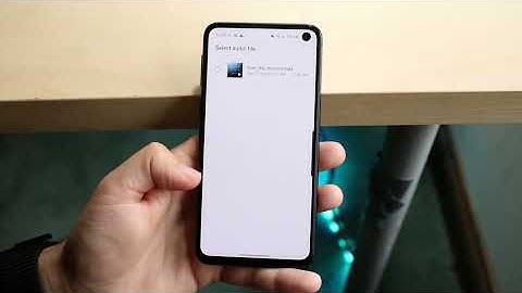 How To Send Audio Message On Android!