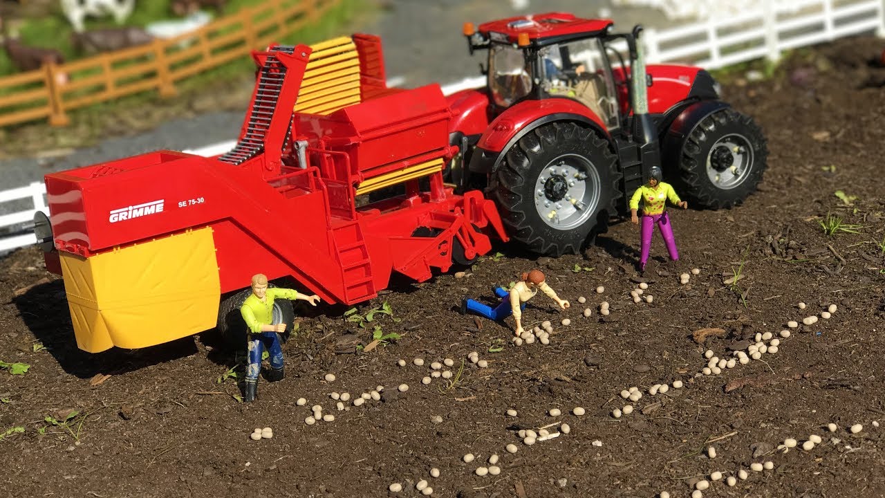 bruder potato harvester
