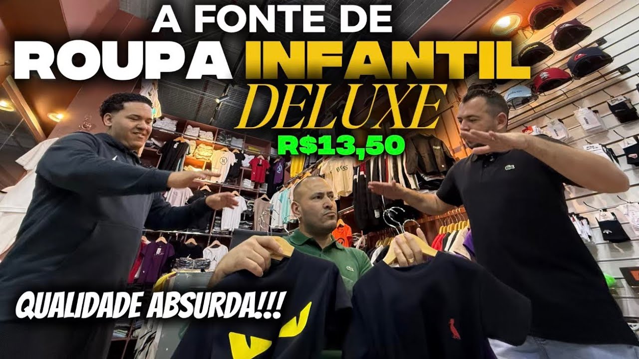 🤯💰 COMO FICAR RICO COM LOJA INFANTIL DE GRIFE DO BRÁS 🤑