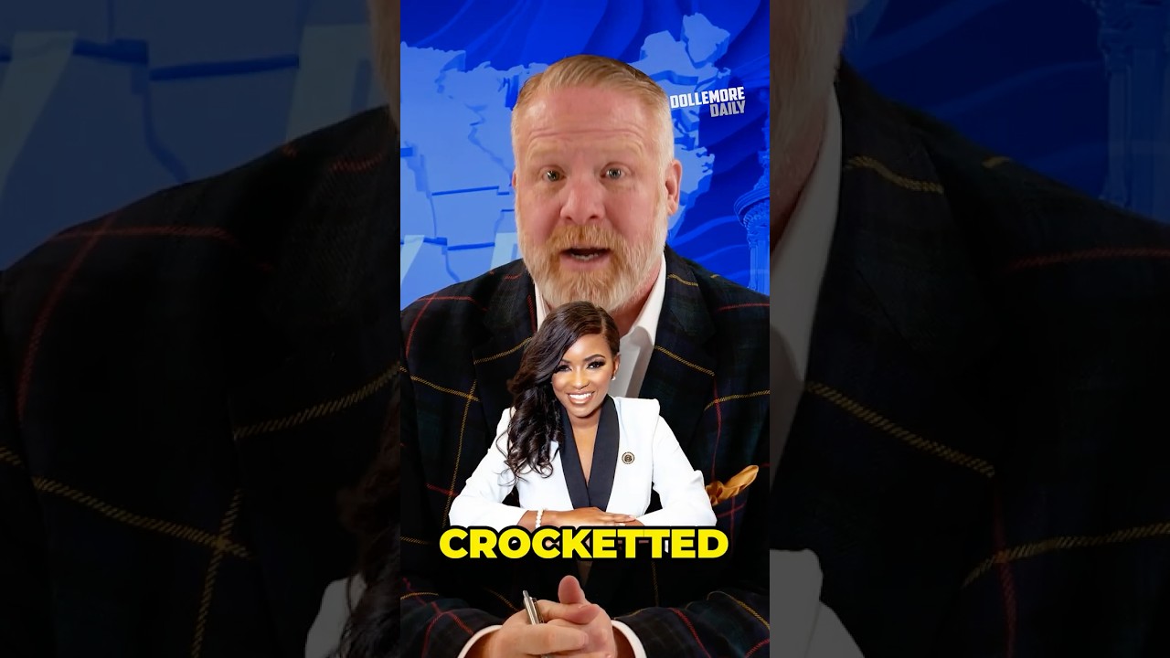 Scott Jennings GOT #CROCKETTED ON CNN for Being a Racist!!! #shorts