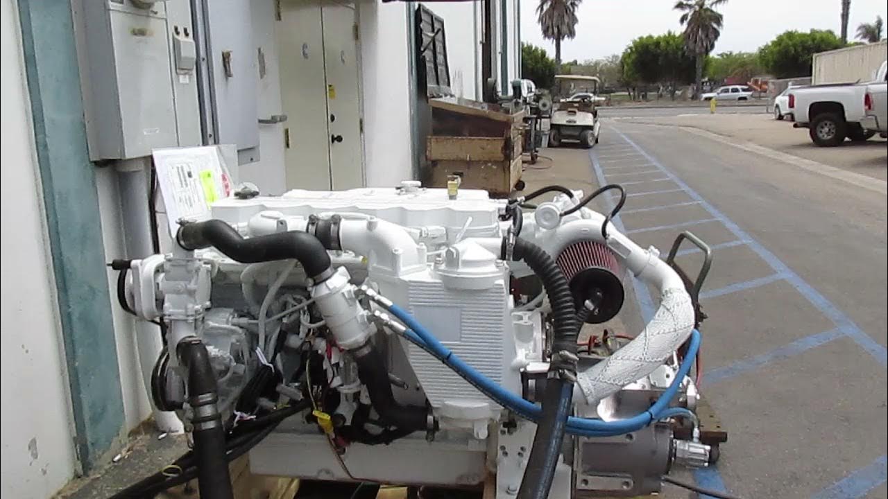 Seaboard Marine Engine Test Cummins Marine QSB 5.9 480 HP Keel Cooled