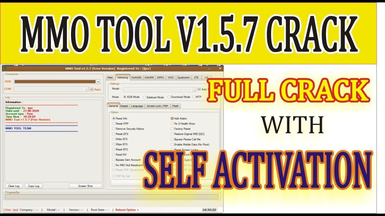 Samsung ,Huawei, Xiaomi, Oppo, Lg,Vivo Tool | MMO Tool v1.5.7 Free Tool