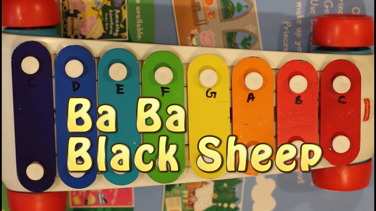 How to play Ba Ba Black Sheep on a Fisher Price Toy Xylophone wu23