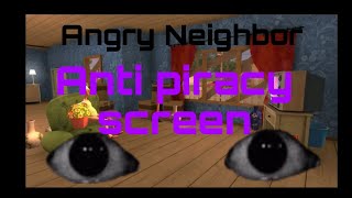Angry Neighbor Anto Piracy Screen