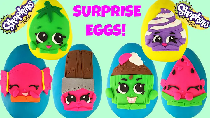 SIX SHOPKINS SURPRISE EGGS | Season 1 2 3