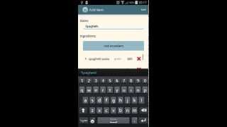 Powerful Meal Planner Android Tutorial Video