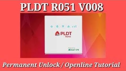 PLDT RO51 PERMANENT UNLOCK PART2