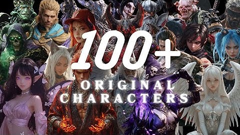 100+ Original Characters | Character Showcase | Part 1