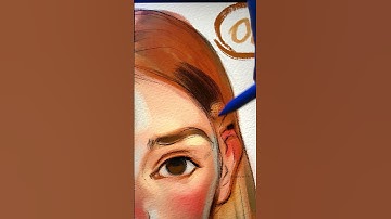 Digital portrait in Procreate - avvart