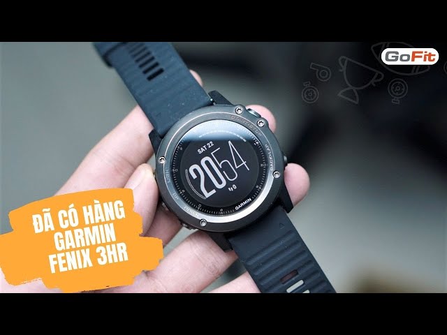 Đồng hồ thông minh Garmin Fenix 3HR