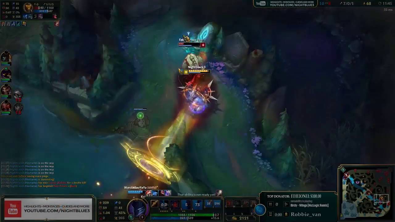 NightBlue3 as Nocturne | Montage Season 6 Plays