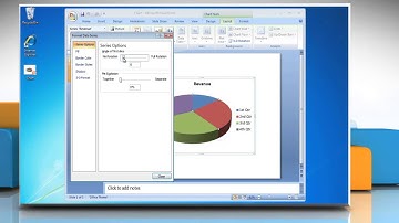 How to Rotate the slices in a Pie chart in PowerPoint 2007