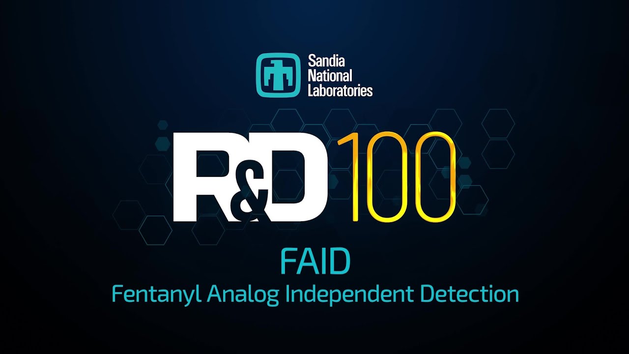 R&D 100 Winner 2025: Fentanyl Analog Independent Detection (FAID)