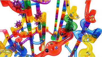 How to Build Marble Run EXTREME Set SLIDE, Marble Genius