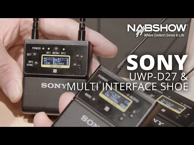 Sony UWP-D21 Camera-Mount Wireless Omni Lavalier Microphone System (UC14:  470 to 542 MHz)