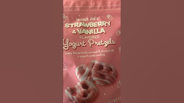 Trader Joe’s Strawberry & Vanilla Flavored Yogurt Pretzels