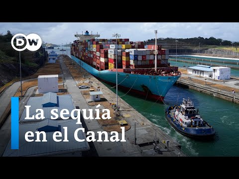 El Canal de Panamá necesita urgente de agua para seguir operando