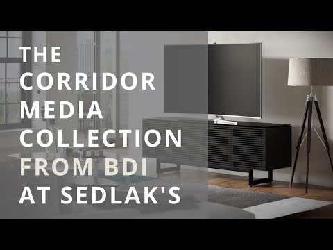 The Corridor® Media Collection by BDI Furniture | Designed for Modern Living