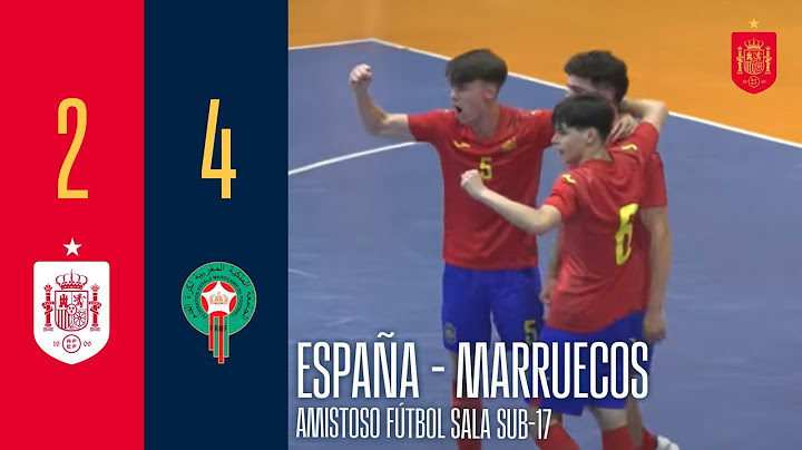 RESUMEN | FÚTBOL SALA SUB-17 | España 2-4 Marruecos | 🔴 SEFUTBOL