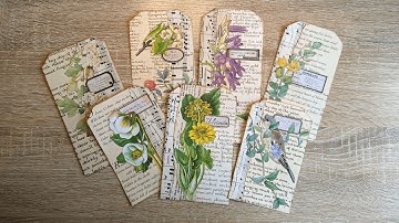 Edith Holden Junk Journal Tags ~ Edith Holden Junk Journal ~ Junk Journal Tag Ideas