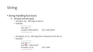 Strings in C: String Handling Functions with Practicals | Part 2/2