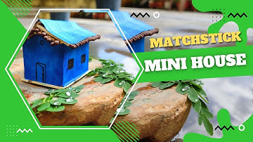 How To Make A Match House / different idea very easy // mini house 🏡