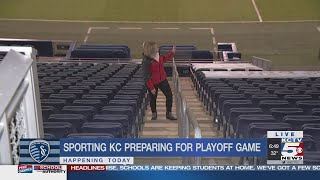 Sporting KC preparing for playoff game