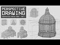 Perspective Drawing 17 - Constructing Complex Forms in Perspective (Part 1)