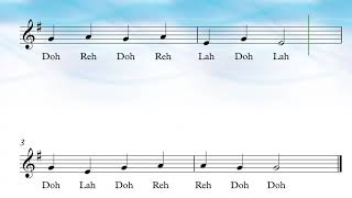 Sight Singing (Ex 9)