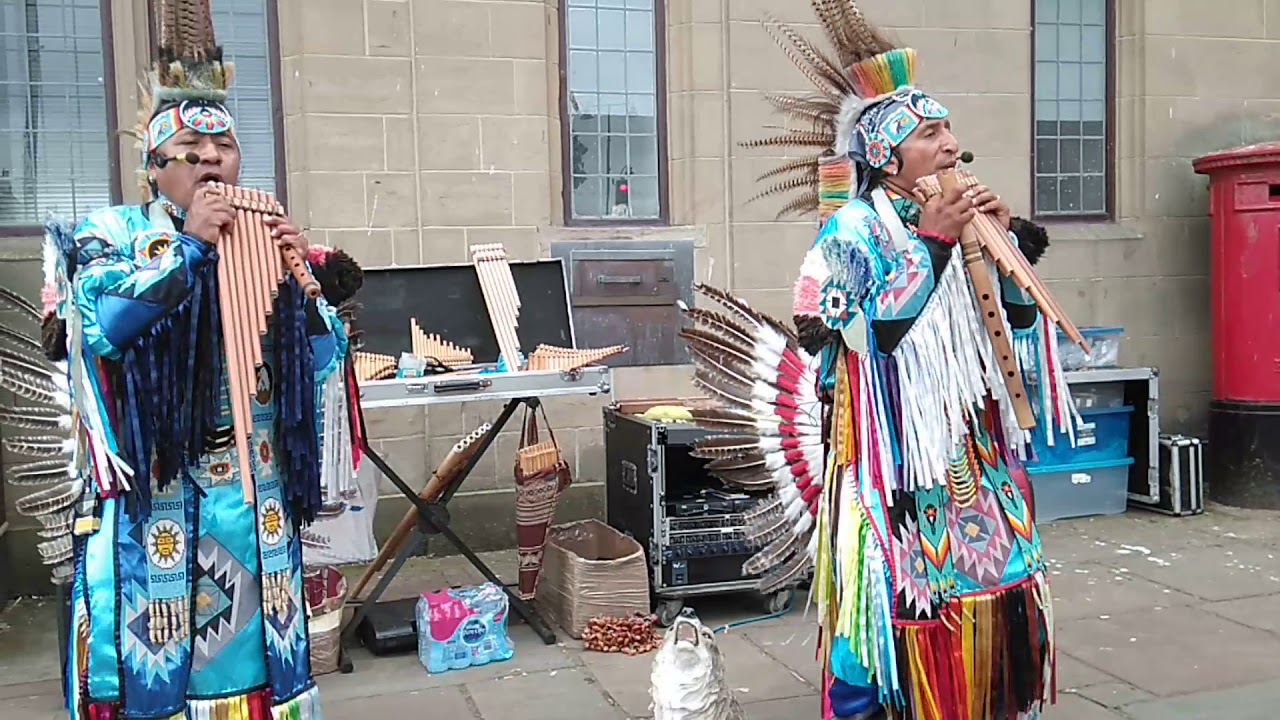 Panpipes in Whitby YouTube