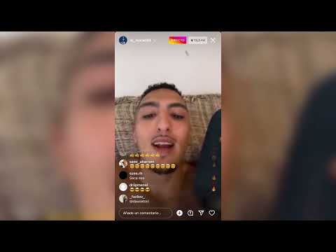 Morad Hace Directo Y Canta La Cancion De Mama Me Dice Completa Y Muchas Mas Canciones