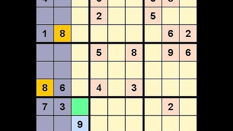 How to Solve Washington Times Sudoku Difficult March 3, 2021